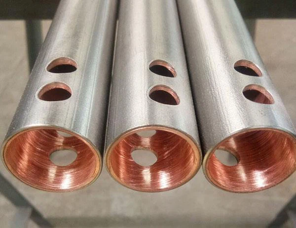 titanium clad copper tube