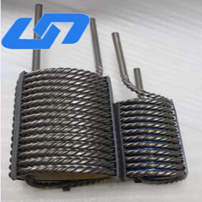 Pure Twisted Titanium Coiled Heat Exchanger