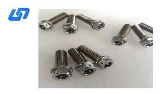 ȘURUBURI TITANIU FLANȘĂ HEXAGONĂ DIN6921